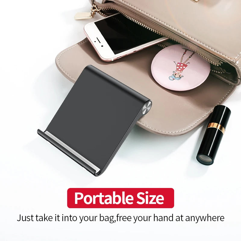 Phone & Tablet Stand – Foldable Portable Desk Holder