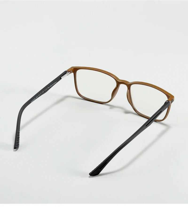 Anti Blue Light Reading Glasses Frame Men Retro Square Computer Gaming Eyeglasses Reader
