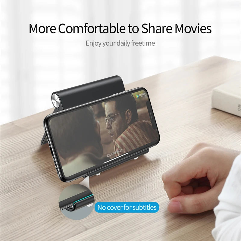 Phone & Tablet Stand – Foldable Portable Desk Holder