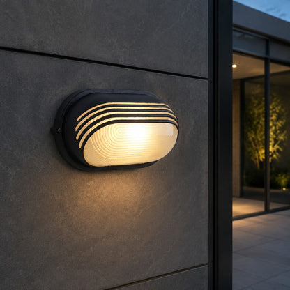 Modern Outdoor Wall Light Waterproof Aluminum LED Fixture for Patios Gardens Entryways