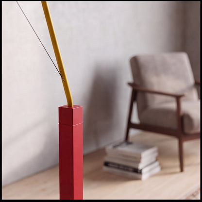 Iron Floor Lamp Aluminium Shade Adjustable COB LED