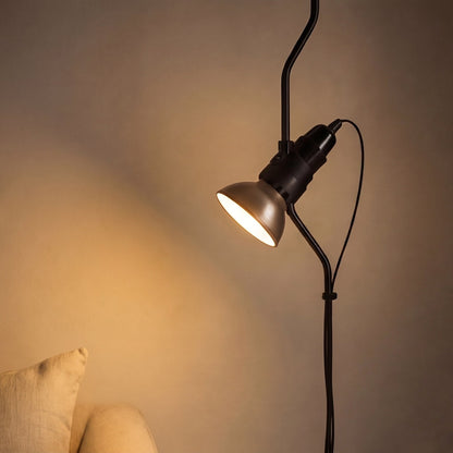 Floor-to-Ceiling Tension Floor Lamp Adjustable Spotlight