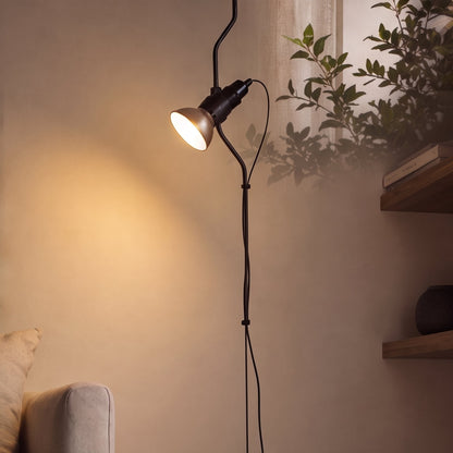 Floor-to-Ceiling Tension Floor Lamp Adjustable Spotlight