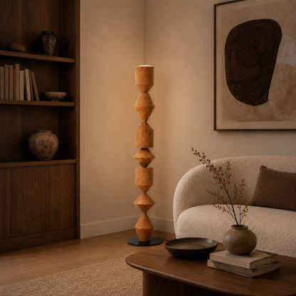Iron Floor Lamp Indirect Uplight Adjustable E27 LED