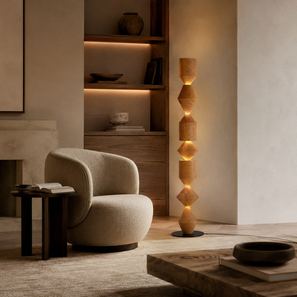Iron Floor Lamp Indirect Uplight Adjustable E27 LED