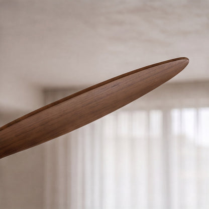 Bronze & Natural Wood Blade DC Ceiling Fan 152 cm with 2 or 4 Blades and Remote