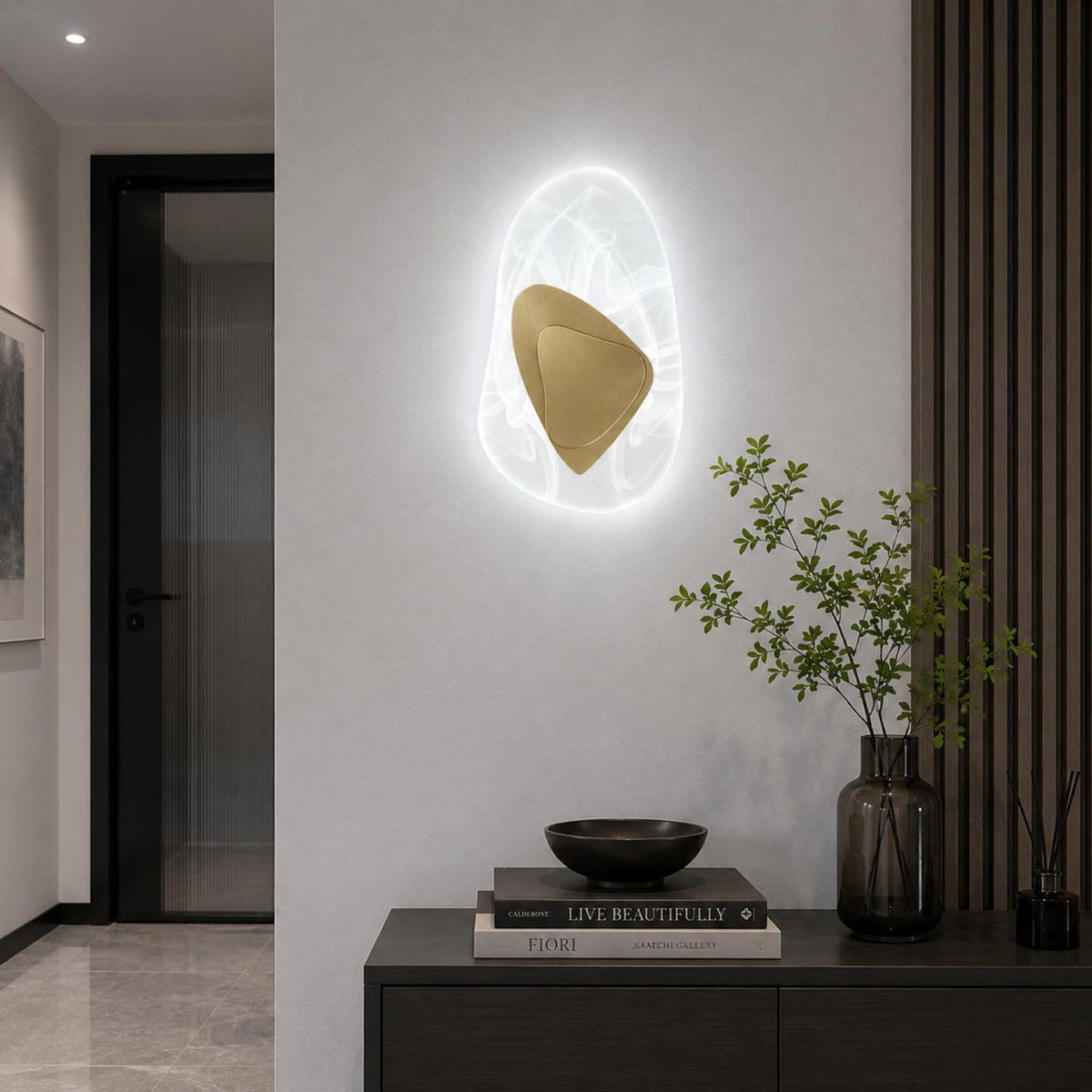 Iron & Crystal Wall Light LED Wall Mounted Sparkle