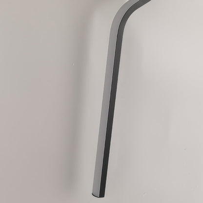 Curved Metal Wall Sconce Adjustable LED Wall Light
