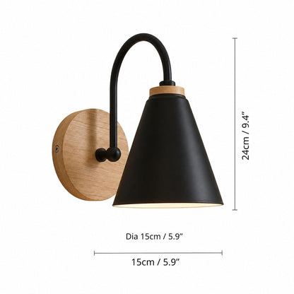 Nordic Wall Light Wall Mounted Iron Shade