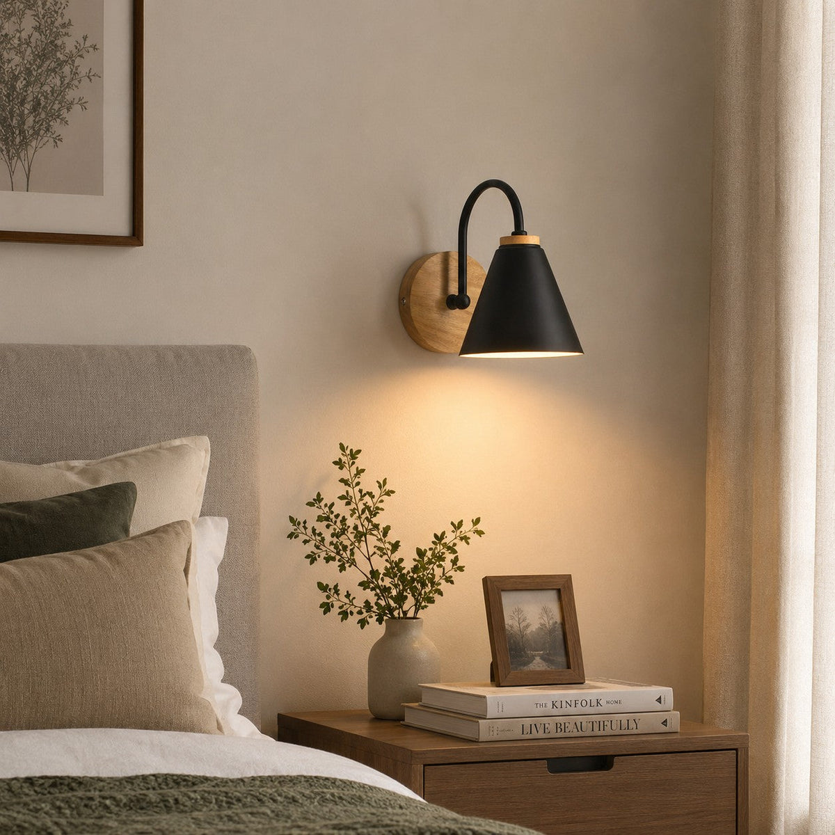 Nordic Wall Light Wall Mounted Iron Shade