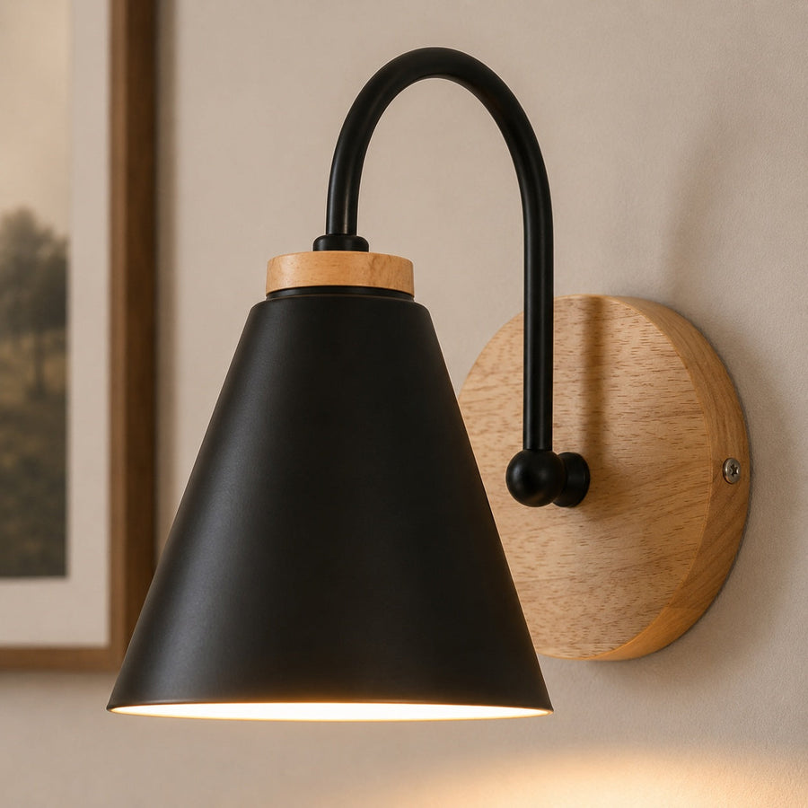 Nordic Wall Light Wall Mounted Iron Shade