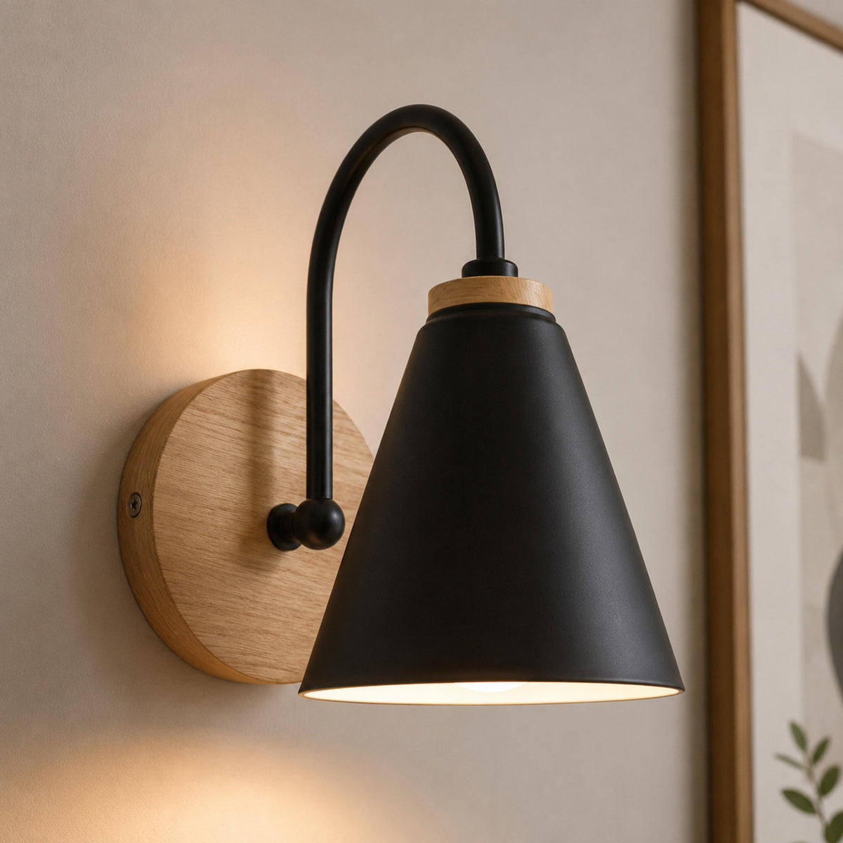 Nordic Wall Light Wall Mounted Iron Shade