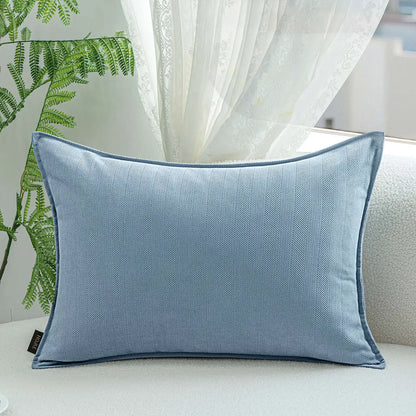 50x70/60x80/70x70CM Large Size Throw Pillow Cover Stripe Solid Waist Cushion Decor Home Decorative