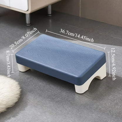 Ergonomic Under-Desk Footrest Foot Support Home Office Posture Cushioned and Comfortable