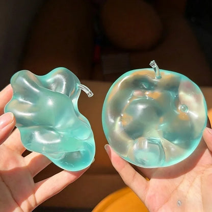 Moldable Apple Squishy Stress Ball Fidget Kawaii Party Favor Kids and Adults Desk Sensory