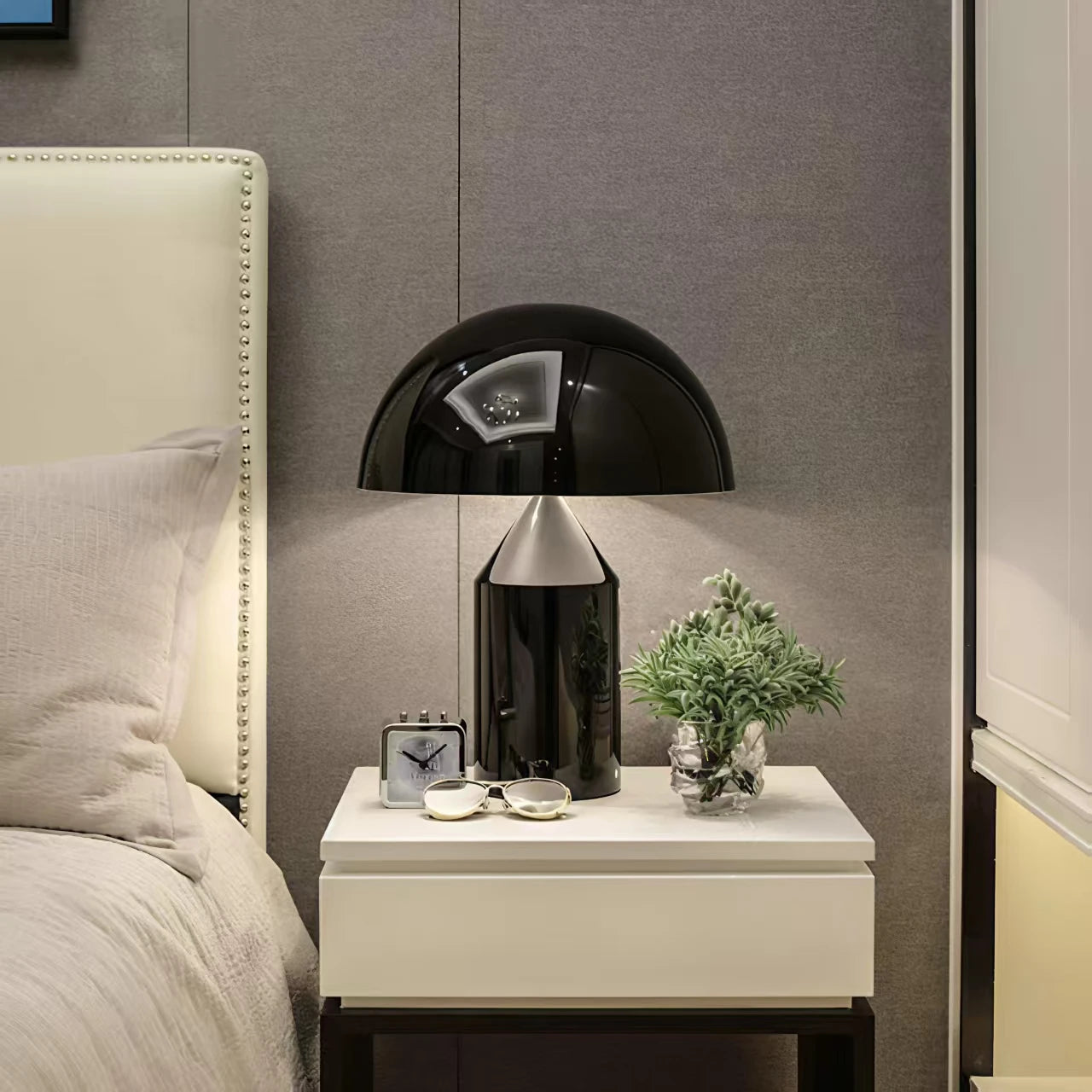 Mushroom Table Lamp Nordic Bedside Lamp for Bedroom  Dimmable LED Mushroom Lamp Living Room Sofa