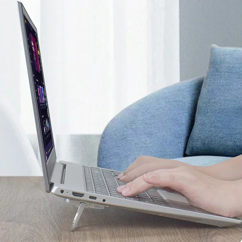 2-Pack Foldable Laptop Stand – Portable Adjustable Notebook Riser