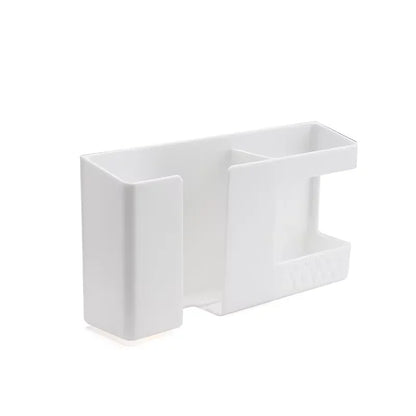 Wall-Mounted Non-Punching Remote Control Storage Box Rack TV Air Conditioning Mobile Phone