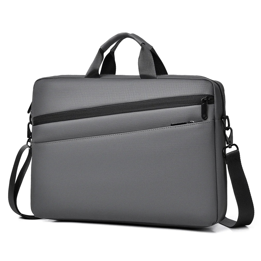 Business PVC Shoulder Messenger Bag Briefcase 15-17 In