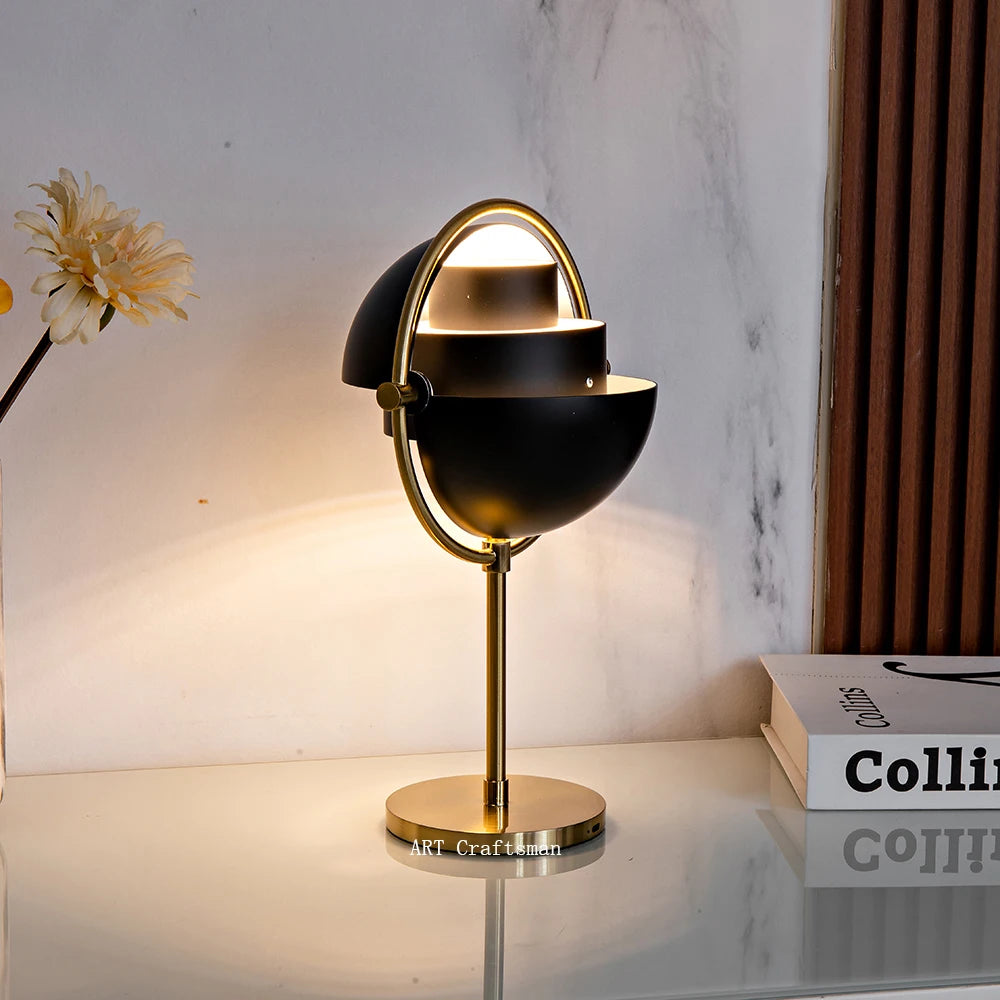 Classic Modern Gubi Desk Lamps for Living Room Home Decor Designer Black Gold Metal Table lamp