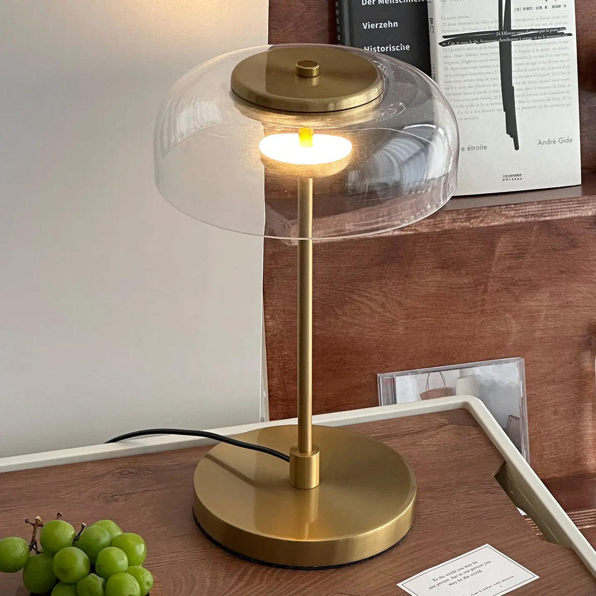 Modern Luxury Table Lamp Novelty Design E27 Bulb Bedroom Bedside Living Room Lighting