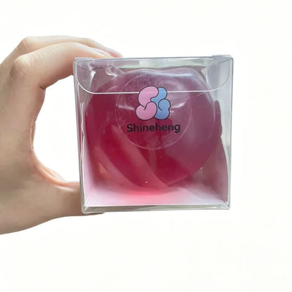 Moldable Apple Squishy Stress Ball Fidget Kawaii Party Favor Kids and Adults Desk Sensory
