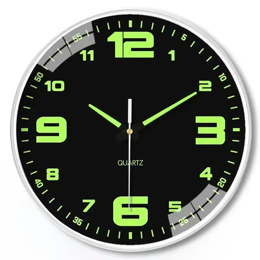 Luminous Hole-Free Wall Clock