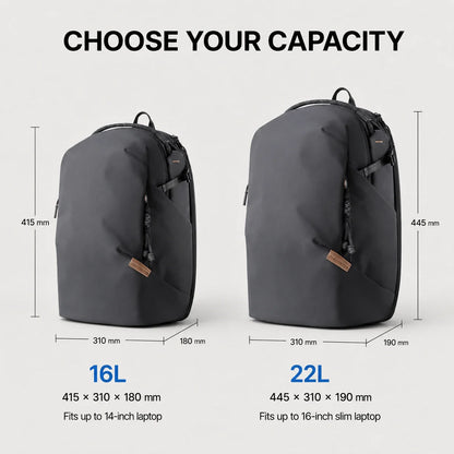 Camera Backpack 16L 22L Water-Resistant Photography Bag