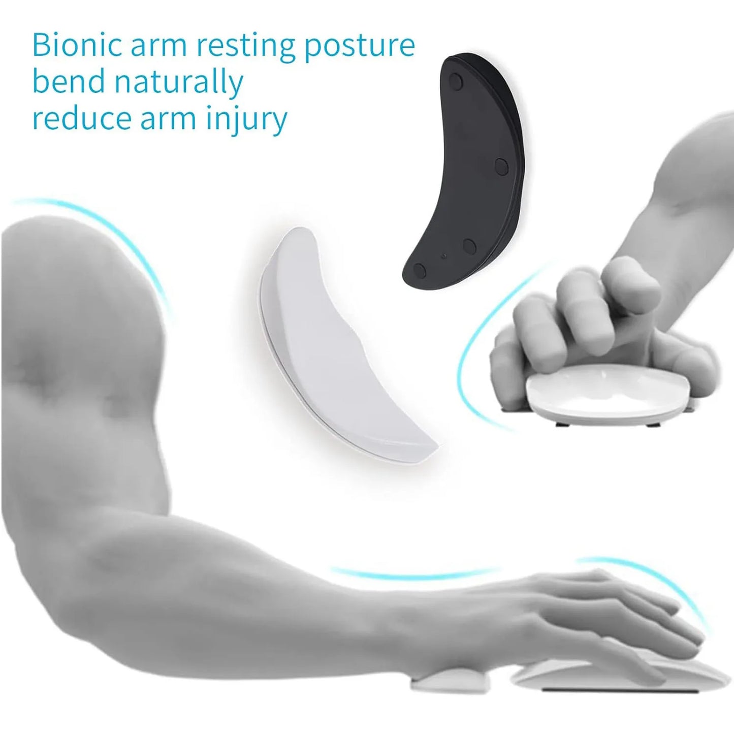 Ergonomic Gliding Mouse Wrist Rest – Palm Support for Office
