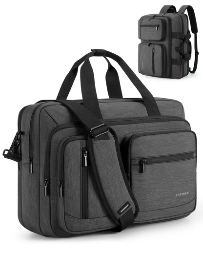 3-In-1 Laptop Bag Briefcase Backpack 17.3 Inch