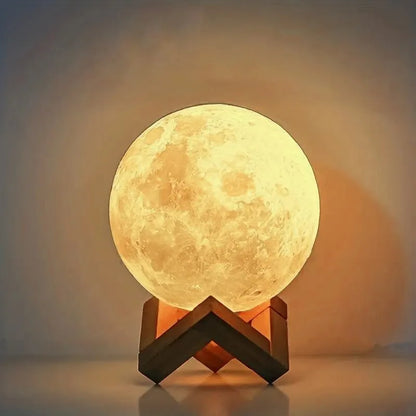 LED Moon Galaxy Night Light Bedroom Lighting DIY Lamp Kids Gifts Warm Eye-Friendly Glow