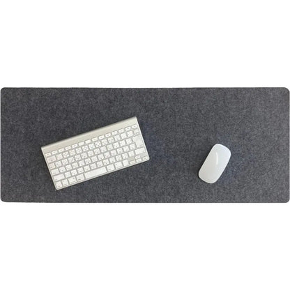 Wool Felt Desk Mat Large Non-Slip Mouse Pad Home Office Natural Material Anti-Slip Rubber Base