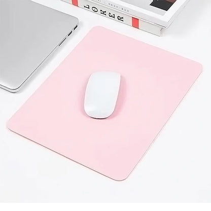 Small PU Leather Mouse Pad Desk Accessories Non-Slip Waterproof Dimensions Extended Mat