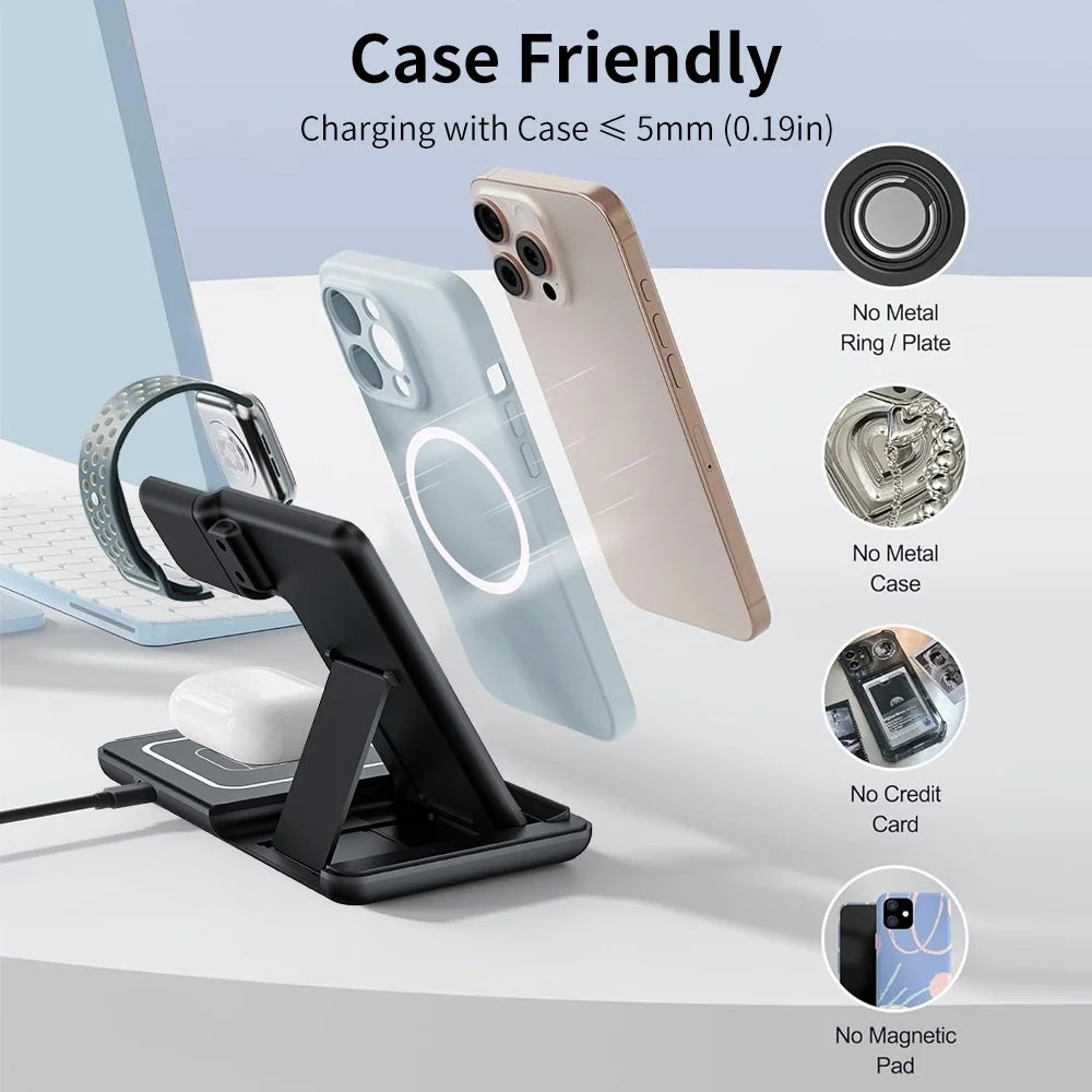 3-in-1 Desktop Charging Stand
