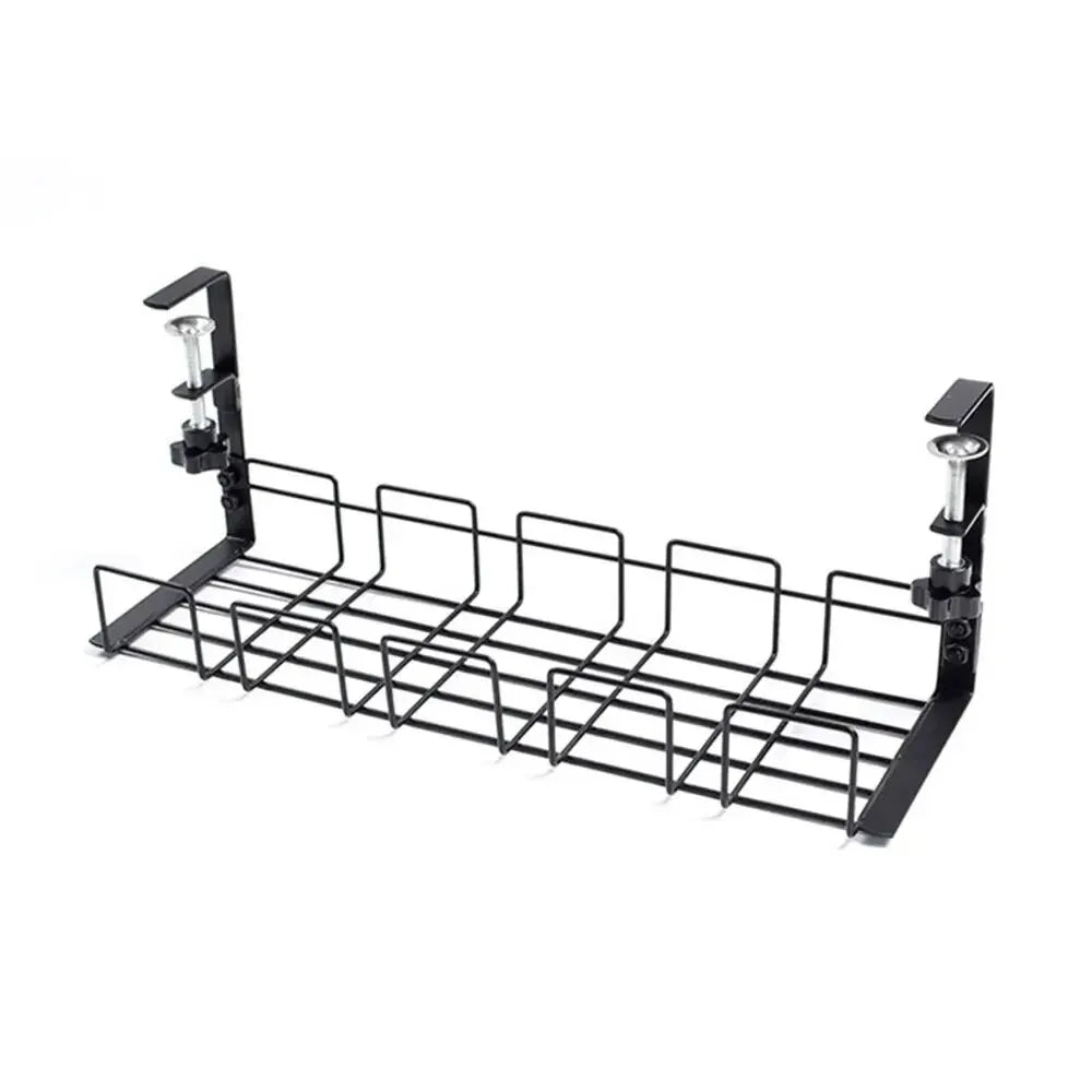Under-Desk Metal Cable Tray