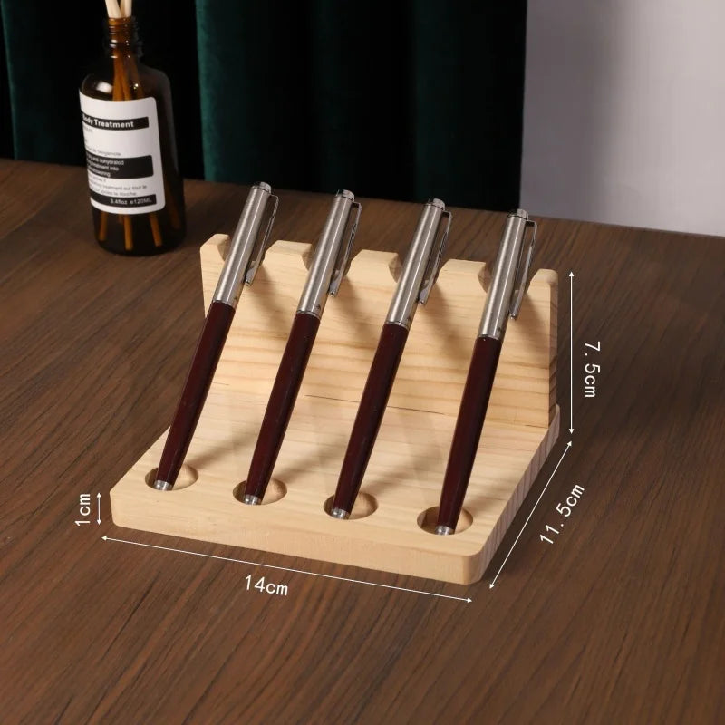 Walnut Wood Desk Organizer