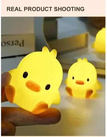 Duck LED Night Light Bedroom Lighting Kids Gifts Cute Design Sleep-Friendly