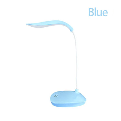 Home Office LED Desk Lamp USB Touch Dimmer Indoor Lighting Rechargeable 3-Level Dimming