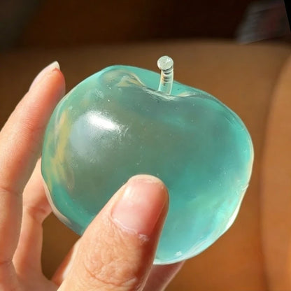 Moldable Apple Squishy Stress Ball Fidget Kawaii Party Favor Kids and Adults Desk Sensory