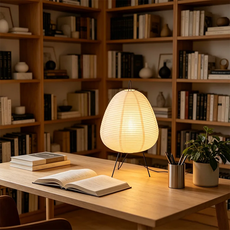 Nordic Wabi-Sabi LED Desk Lamp
