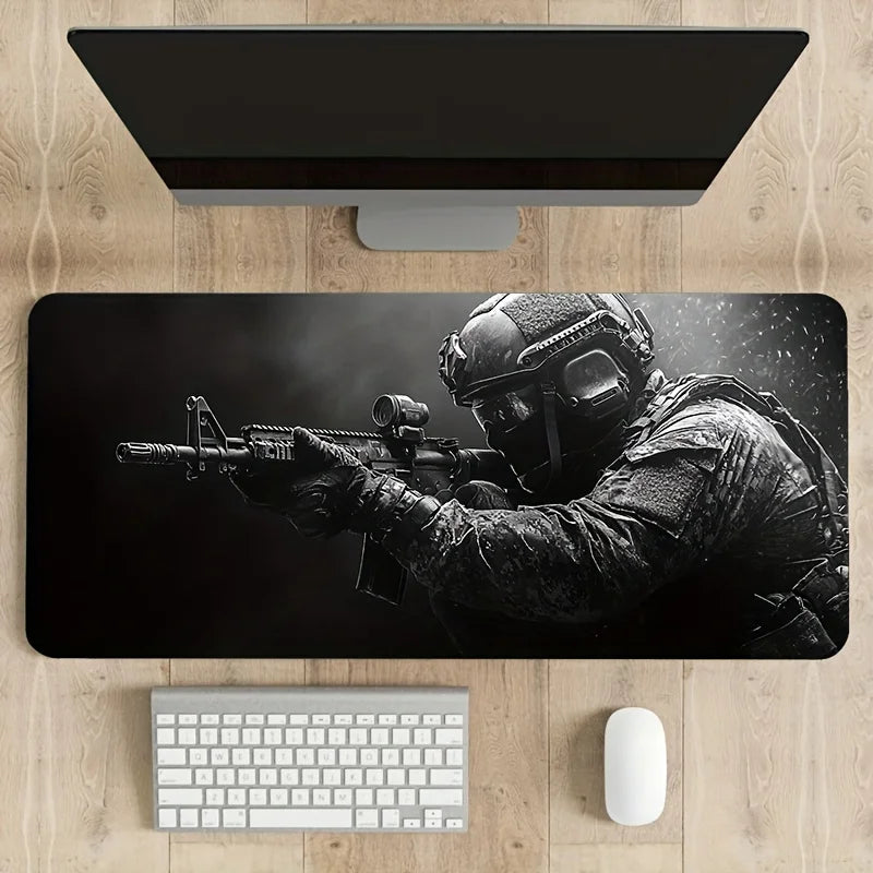 Tactical XXL Gaming Mouse Pad FPS Desk Mat Non-Slip Office Smooth Surface Extended