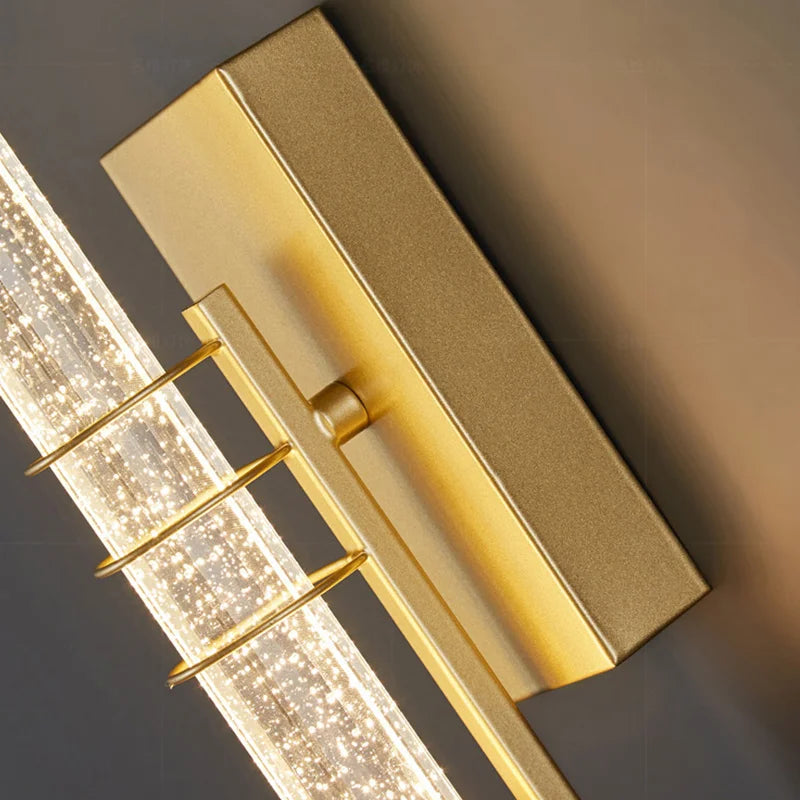Modern Bubble Crystal Wall Lamps Indoor Lighting For Living Room Bedroom Study Background Sconces