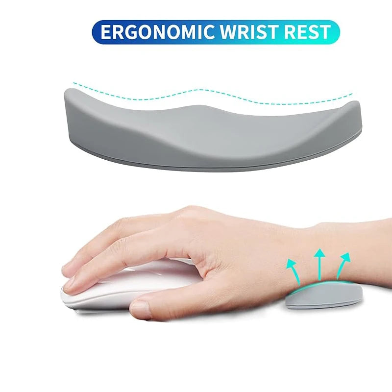 Ergonomic Gliding Mouse Wrist Rest – Palm Support for Office
