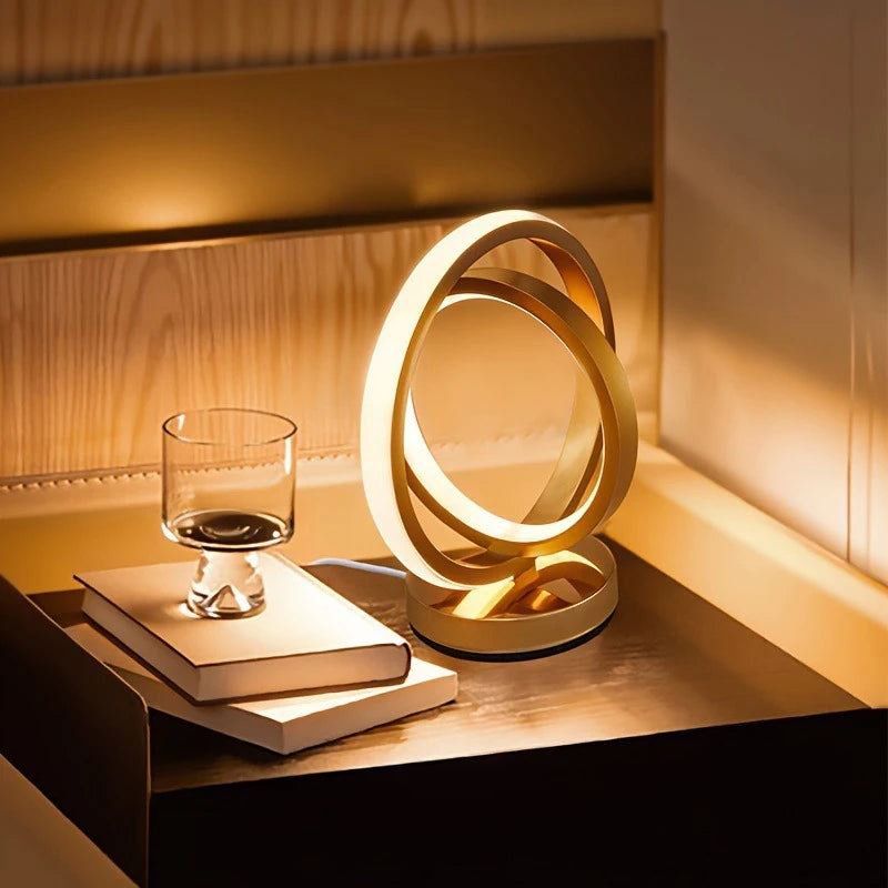 LED Aluminium Plug-In Desk Lamp – 3 Colour Touch Dimmer