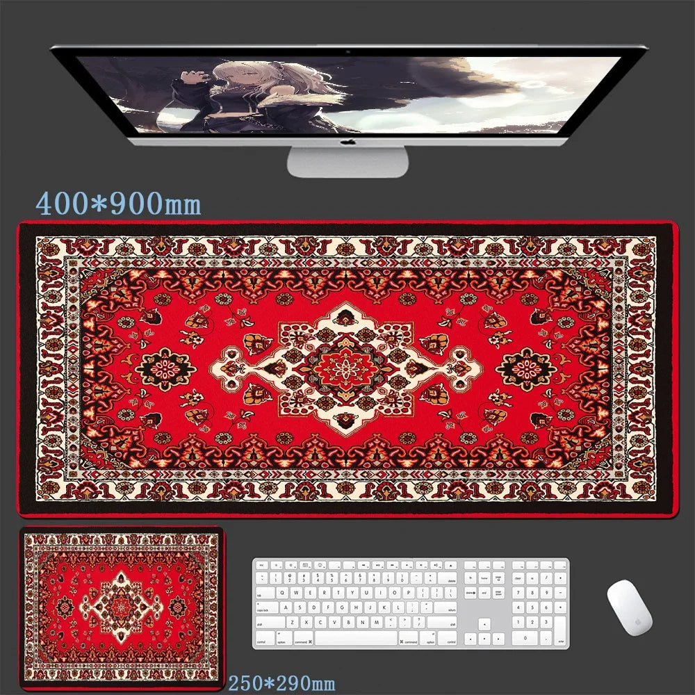 XXL Mouse Pad – Non-Slip Stitched Edge Desk Mat for Office & Gaming