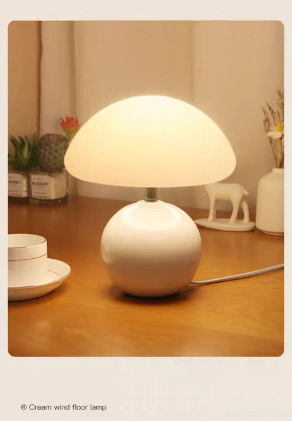 Ceramic Mushroom Table Lamp Bedside Bedroom Nightstand