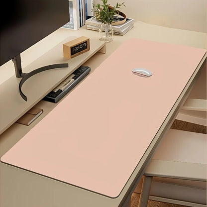 Large Faux Leather Desk Pad Non-Slip Office Accessories Waterproof Available Sizes