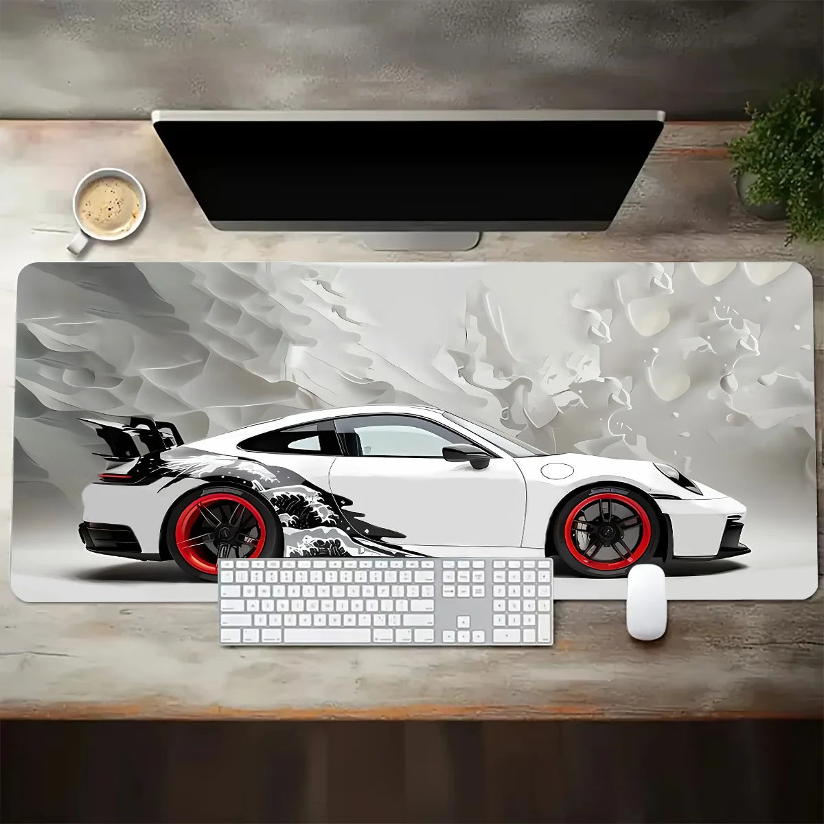 XXL Sports Car Gaming Mouse Pad