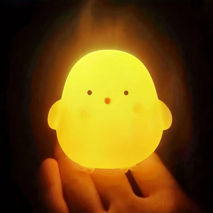 Duck LED Night Light Bedroom Lighting Kids Gifts Cute Design Sleep-Friendly