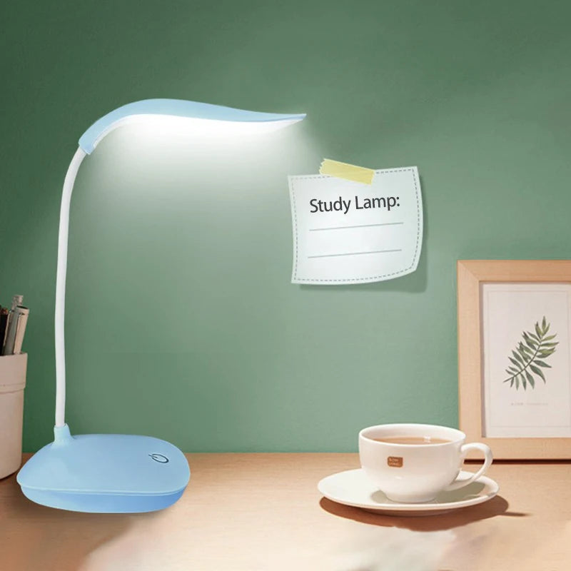 Home Office LED Desk Lamp – USB Touch Dimmer 3 Brightness Levels